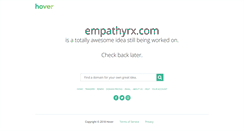 Desktop Screenshot of empathyrx.com